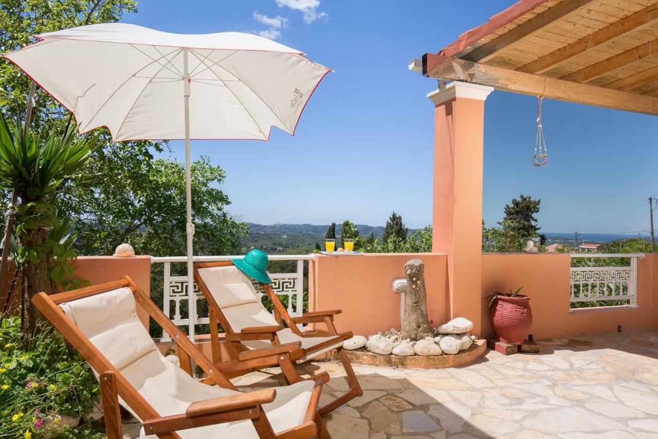 Sofia'S & Amalia'S House Corfu Villa Valanio ภายนอก รูปภาพ